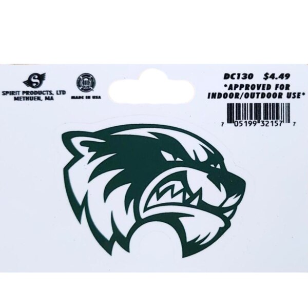 UVU mascot logo in green and white